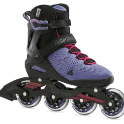 Inline Skates-Rollerblade Sirio 84 inline skates dames smokey purple hot pink