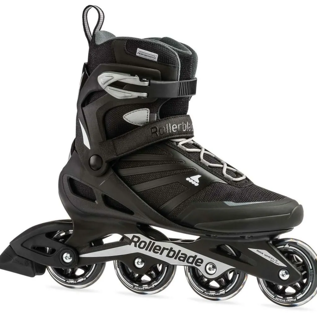 Inline Skates-Rollerblade Zetrablade inline skates heren black silver