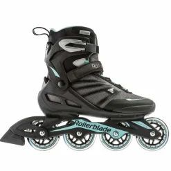Rollerblade Zetrablade W inline skates dames black light blue< Inline Skates