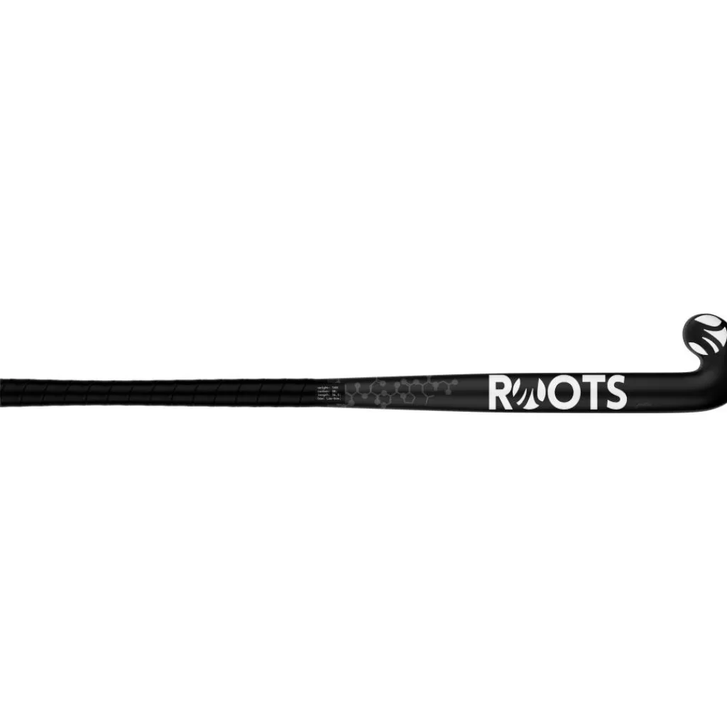 Roots Genetics 80 Low Bow hockeystick black grey - 36,5 inch< Hockeystick