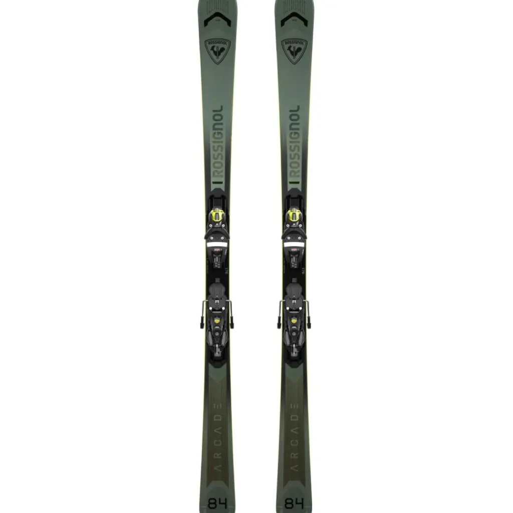 Ski's|Wintersport-Rossignol Arcade 84 25 - 26 ski's met SPX 12 Konect binding