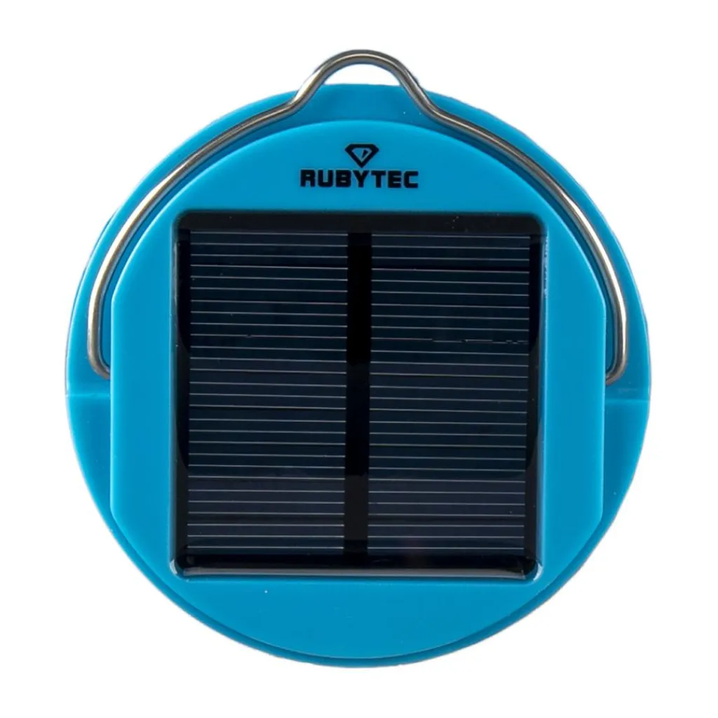 Verlichting|Verlichting Oplaadbaar-Rubytec Buzz USB Solar insectenlamp blue