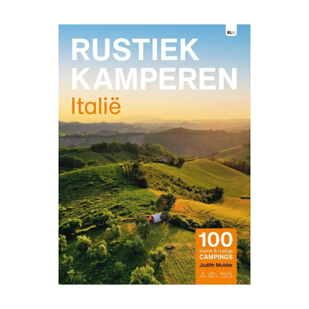 Rustiek Kamperen Italië campinggids< Reisboeken & Kaarten