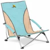 Safarica Beachparty strandstoel caribbean blue< Strandstoelen