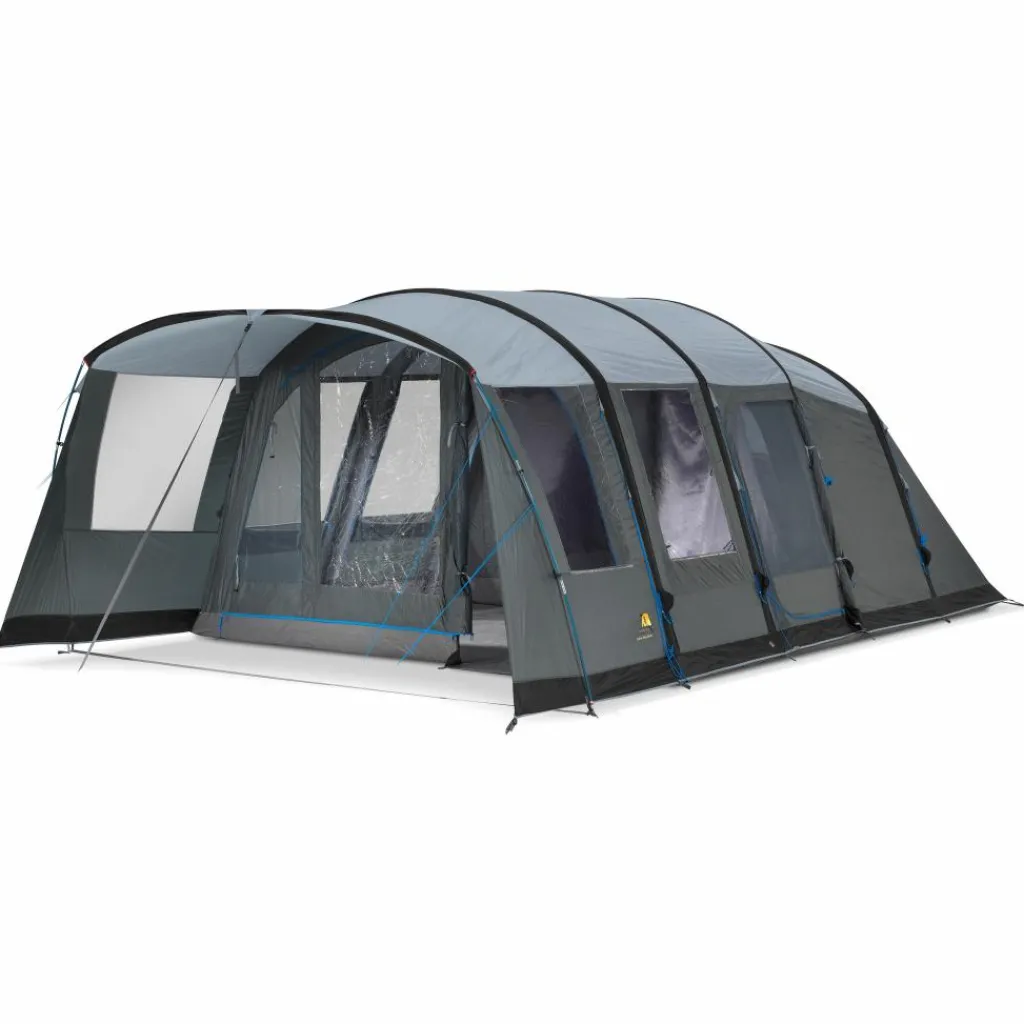 5-Persoons Tent|Tunneltenten-Safarica Indian Hills 360 Air opblaasbare tent grey