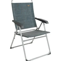 Campingstoelen-Safarica Islander campingstoel carbonica silver