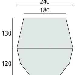 Tunneltenten|Strandtenten-Safarica Kokomo strandtent blue