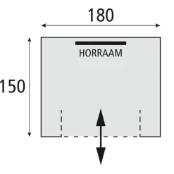 Tunneltenten|Koepeltenten-Safarica Multi Cabin douchetent grey
