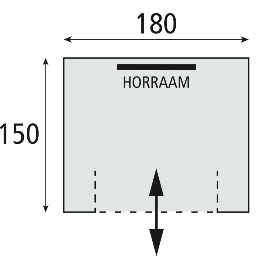Tunneltenten|Koepeltenten-Safarica Multi Cabin douchetent grey