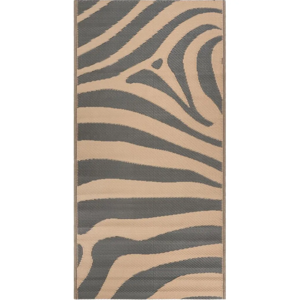 Buitenkleden &Amp; Tenttapijten-Safarica Safari beachmat 180 x 90 cm zebra beige