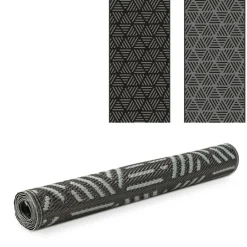Buitenkleden &Amp; Tenttapijten-Safarica Safari beachmat 180 x 90 cm lacrimal black grey
