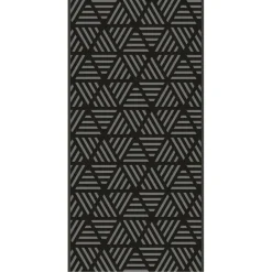 Buitenkleden &Amp; Tenttapijten-Safarica Safari beachmat 180 x 90 cm lacrimal black grey