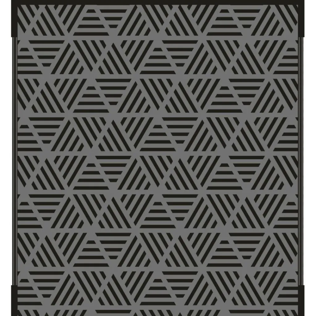 Safarica Safarimat buitenkleed 270 x 300 cm lacrimal black grey< Buitenkleden & Tenttapijten