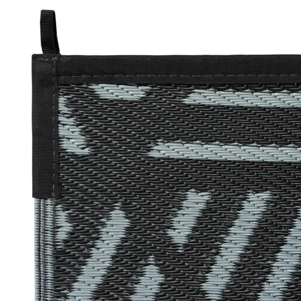 Safarica Safarimat buitenkleed 270 x 300 cm lacrimal black grey< Buitenkleden & Tenttapijten