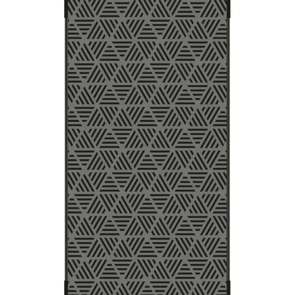 Safarica Safarimat buitenkleed 270 x 500 cm lacrimal black grey< Buitenkleden & Tenttapijten