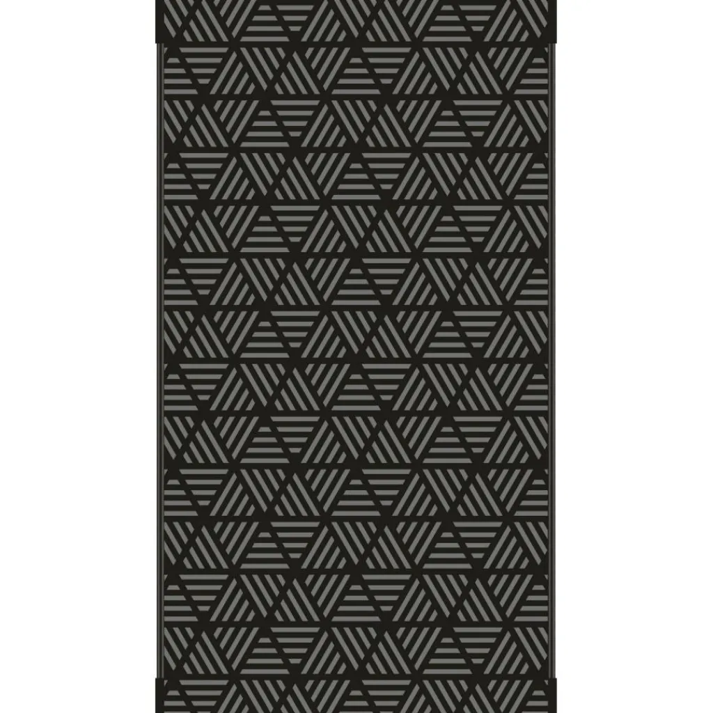 Safarica Safarimat buitenkleed 270 x 500 cm lacrimal black grey< Buitenkleden & Tenttapijten