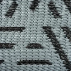 Safarica Safarimat buitenkleed 270 x 500 cm lacrimal black grey< Buitenkleden & Tenttapijten
