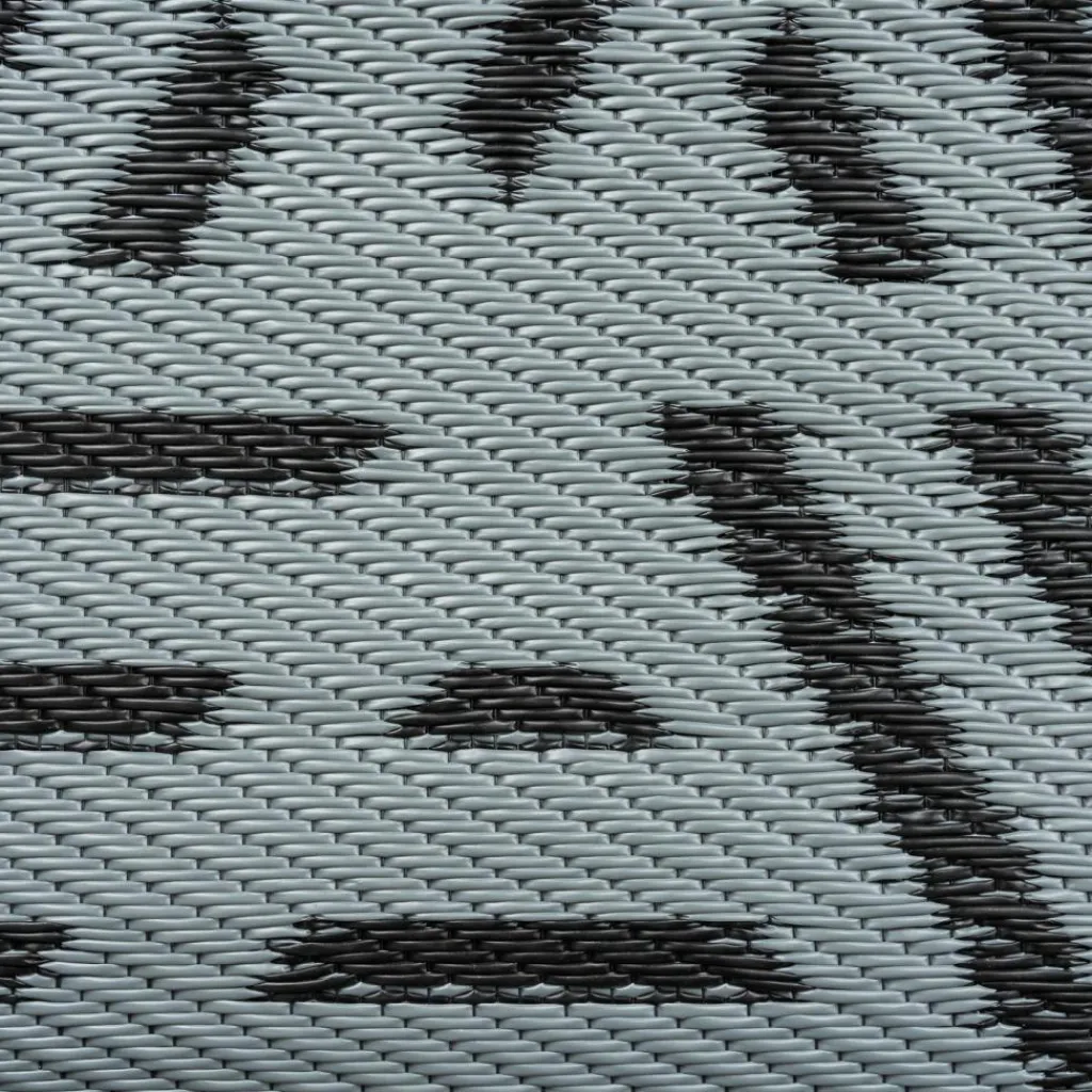 Safarica Safarimat buitenkleed 270 x 500 cm lacrimal black grey< Buitenkleden & Tenttapijten