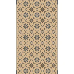 Buitenkleden &Amp; Tenttapijten-Safarica Safarimat buitenkleed 270 x 500 cm tiles grey  beige