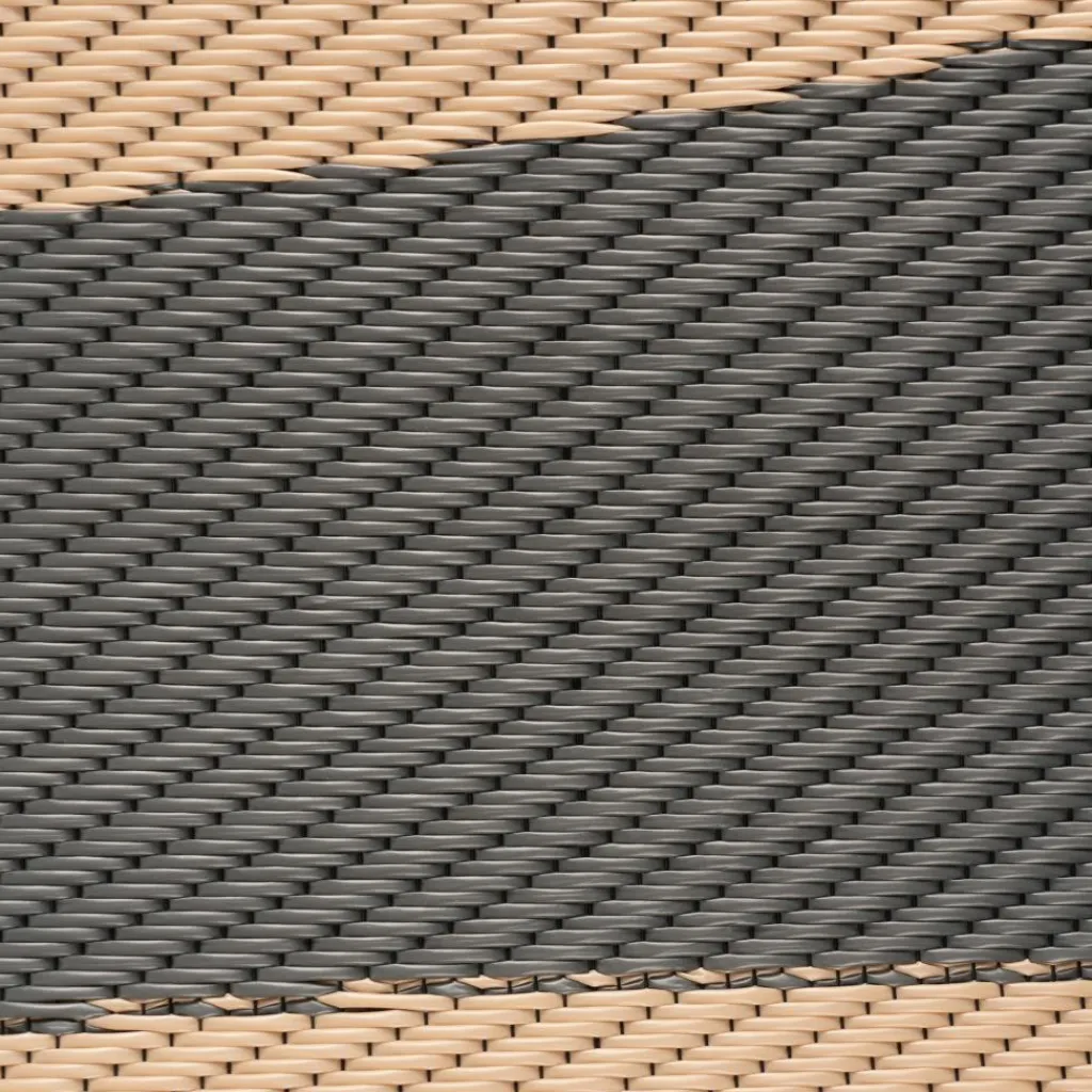 Safarica Safarimat buitenkleed 270 x 200 cm zebra beige< Buitenkleden & Tenttapijten