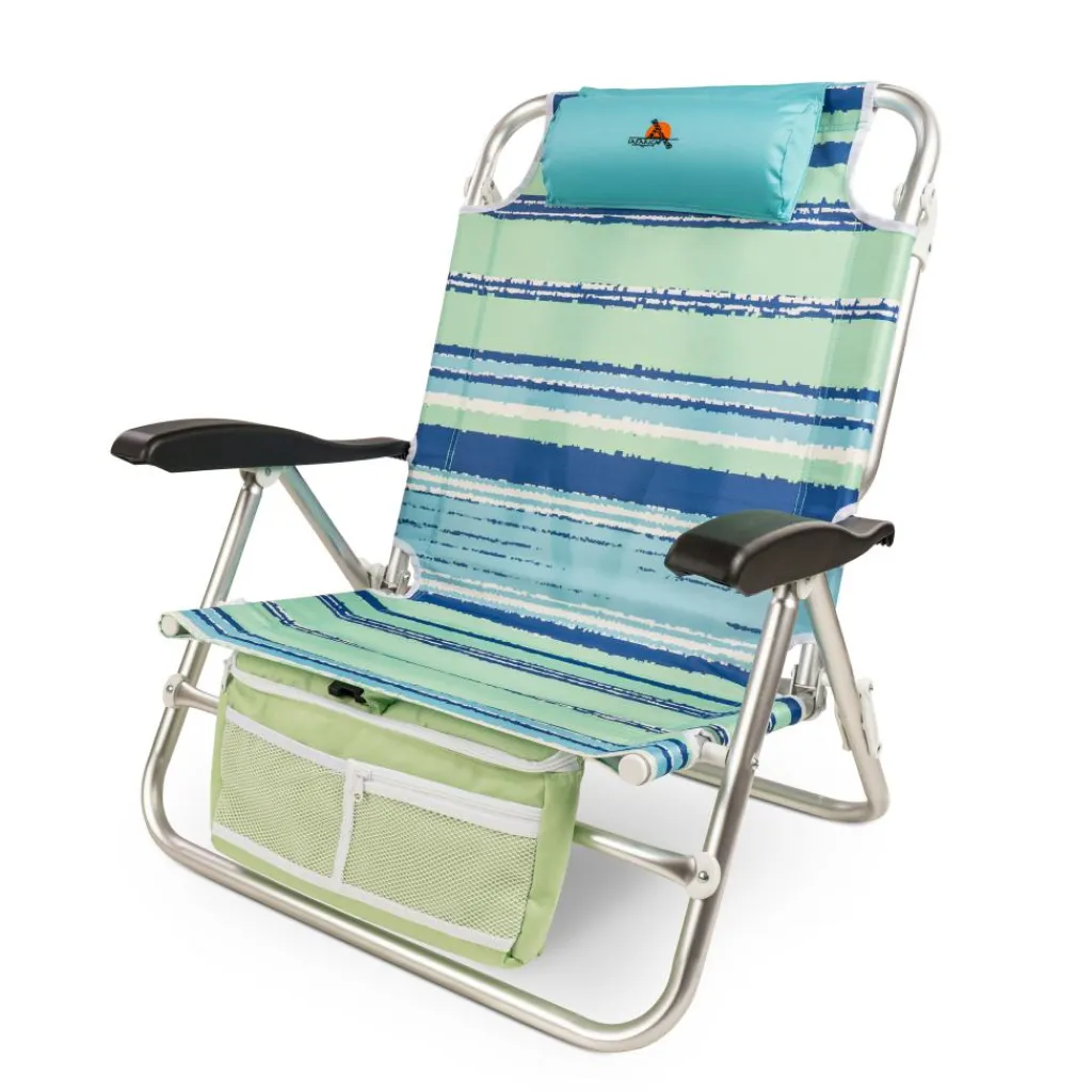 Strandstoelen-Safarica Santa Cruz strandstoel minty blue