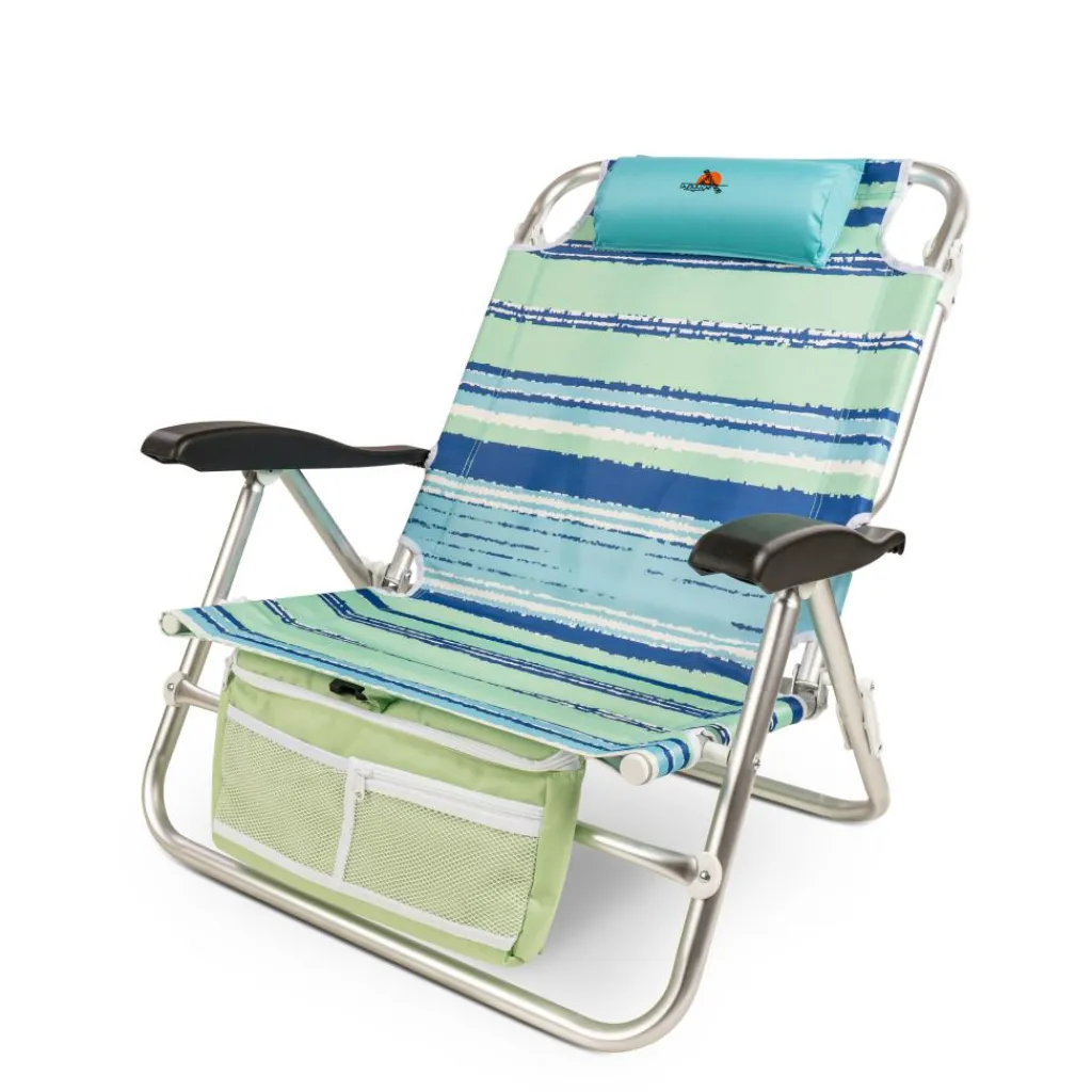 Strandstoelen-Safarica Santa Cruz strandstoel minty blue