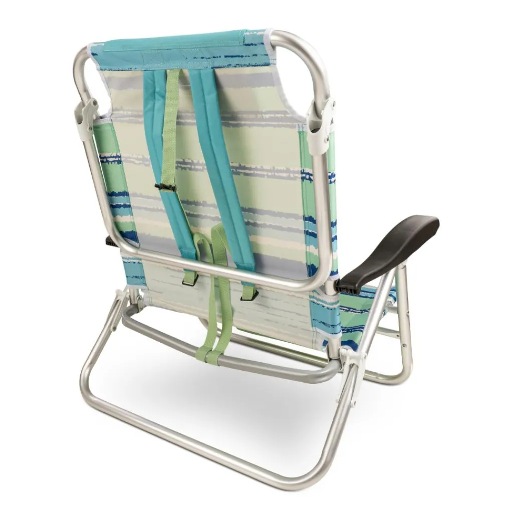 Strandstoelen-Safarica Santa Cruz strandstoel minty blue