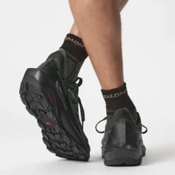 Wandelen|Wandelschoenen-Salomon ELIXIR ACTIV GORE-TEX wandelschoenen heren phantom black magnet