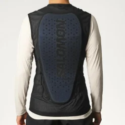 Wintersport Protectie|Wintersport-Salomon Flexcell Pro rugbeschermer heren black