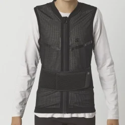 Salomon Flexcell Pro Vest rugbeschermer junior black< Wintersport Protectie|Wintersport
