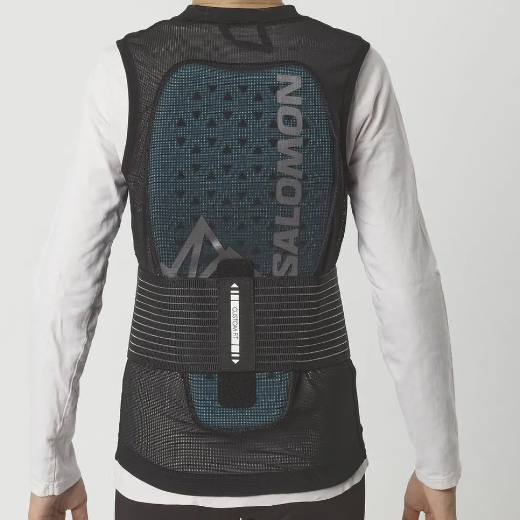 Salomon Flexcell Pro Vest rugbeschermer junior black< Wintersport Protectie|Wintersport