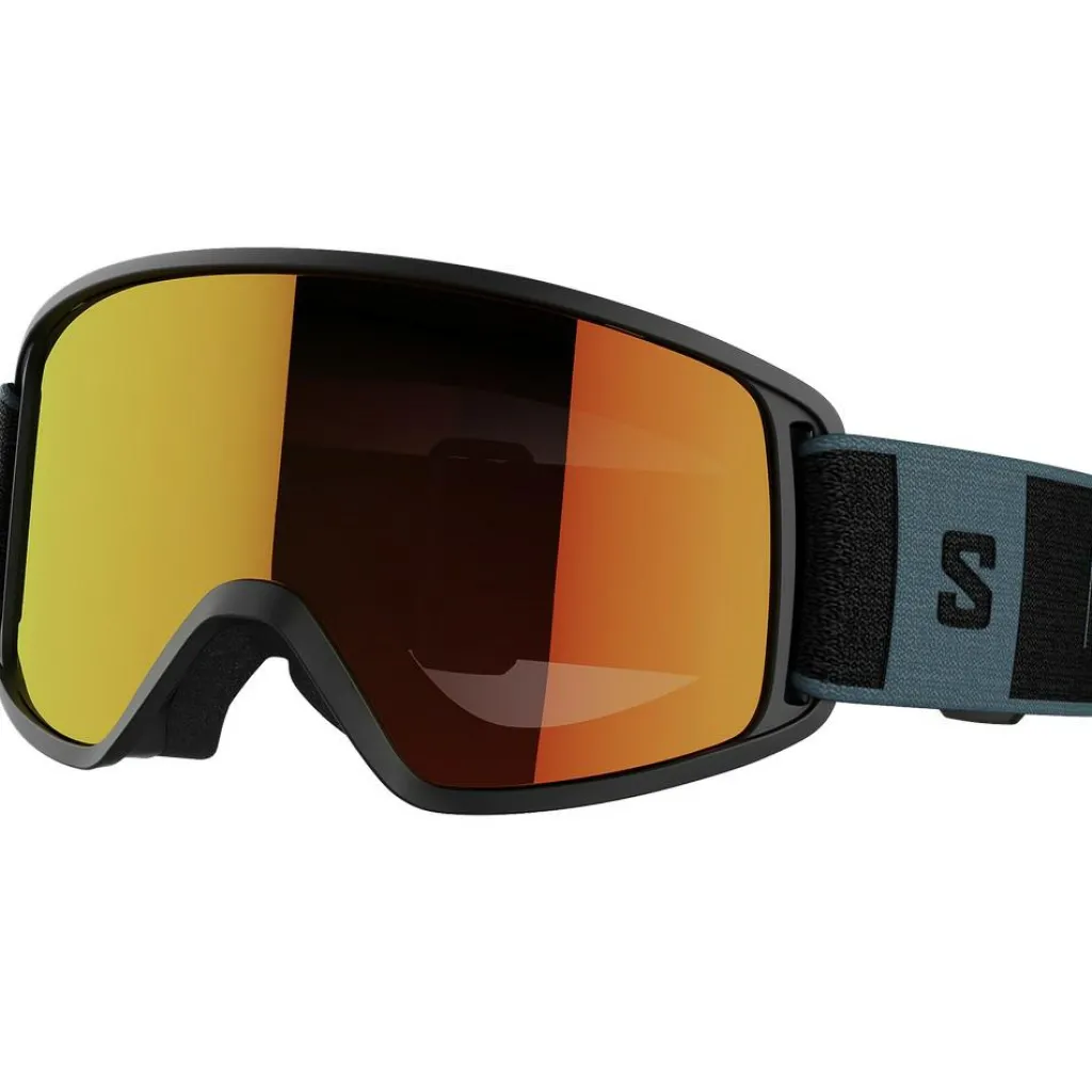 Salomon Force skibril black univ mid red< Skibrillen|Wintersport