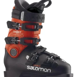 Skischoenen|Wintersport-Salomon Ghost LC 65 skischoenen junior black orange