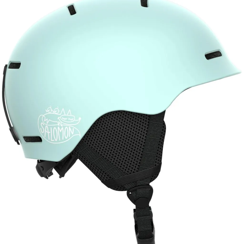 Salomon Orka skihelm junior bleached aqua< Skihelmen|Wintersport