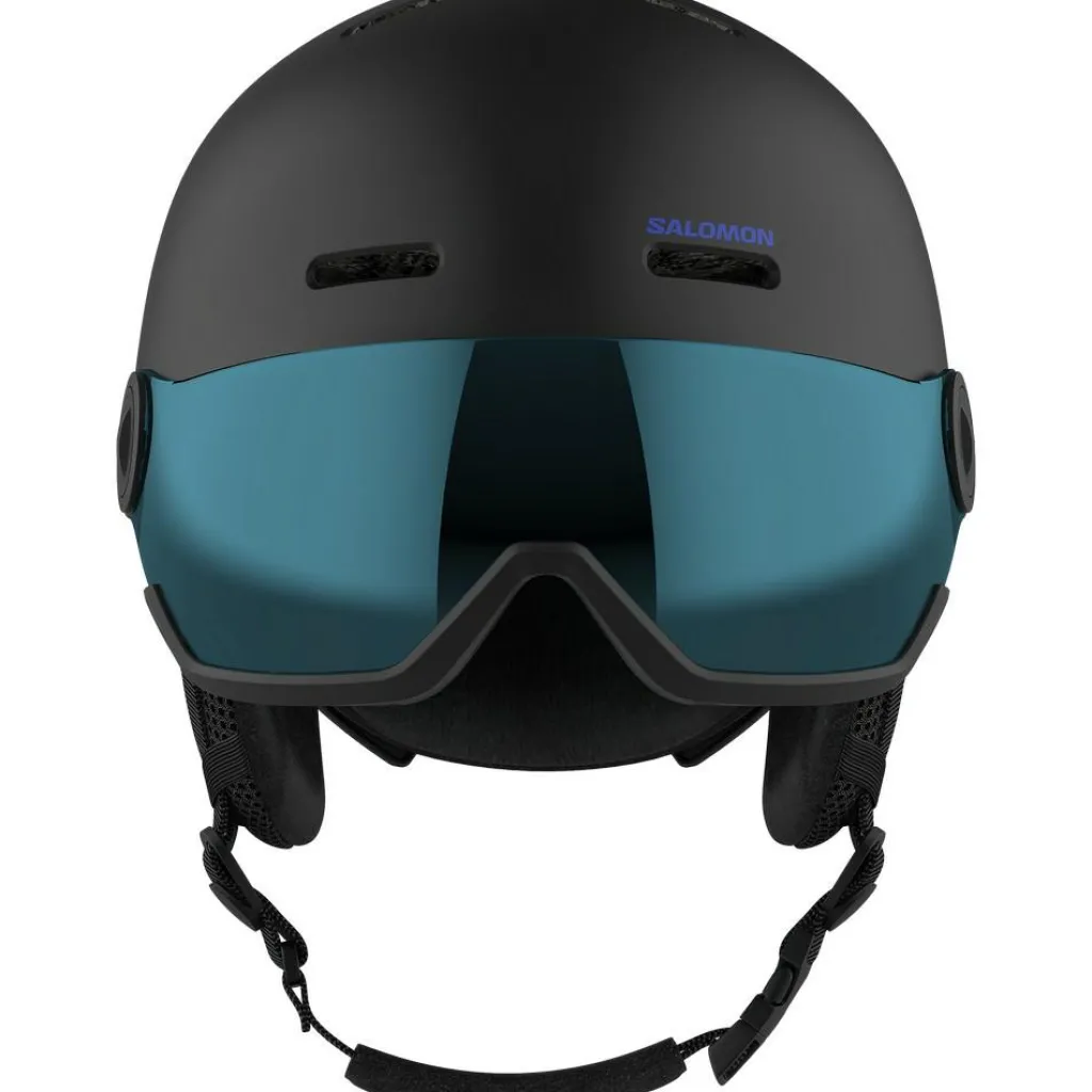 Salomon Orka Visor skihelm junior black< Skihelmen|Wintersport