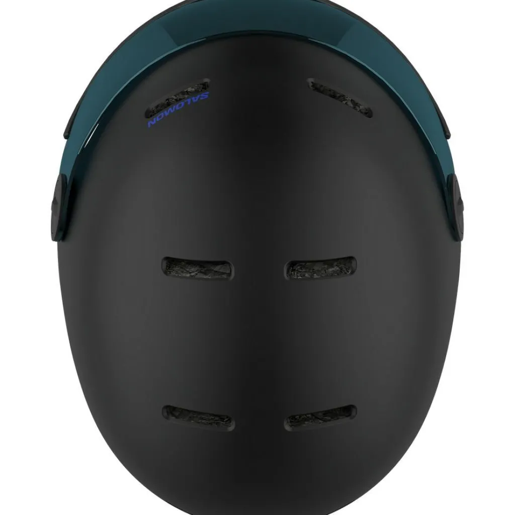 Salomon Orka Visor skihelm junior black< Skihelmen|Wintersport