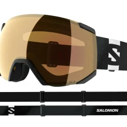 Skibrillen|Wintersport-Salomon Radium Photochromic skibril photo red black