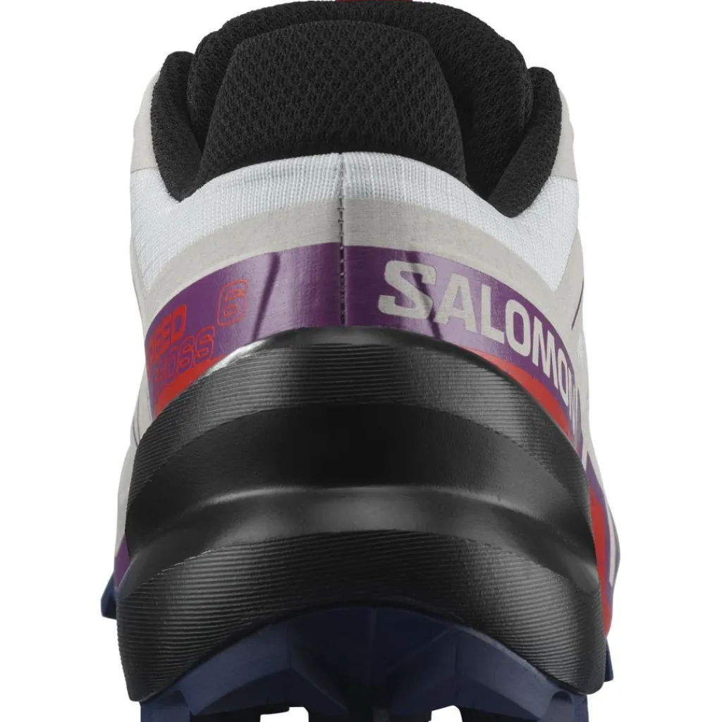 Salomon Speedcross 6 hardloopschoenen dames white sparkling grape< Hardloopschoenen