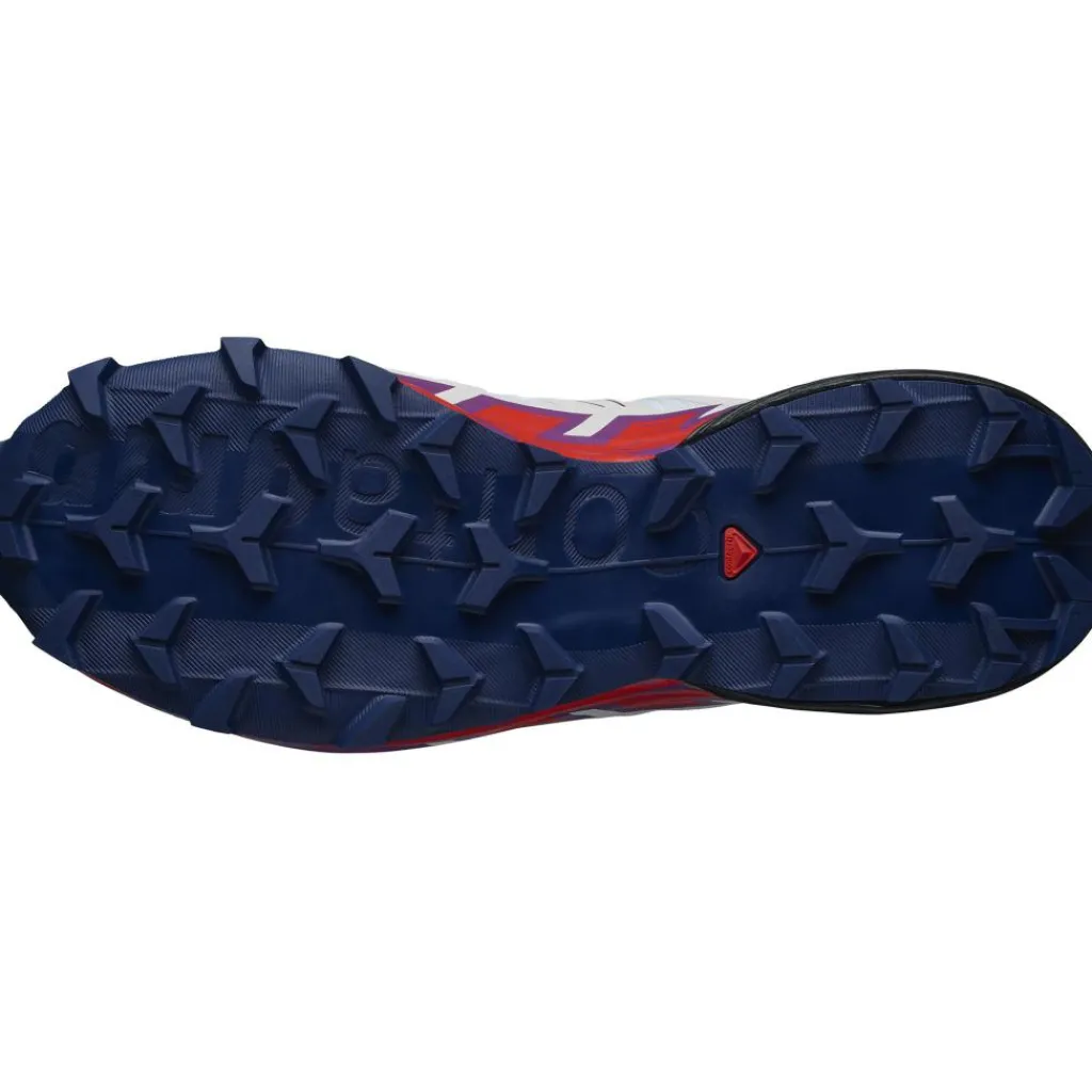 Salomon Speedcross 6 hardloopschoenen dames white sparkling grape< Hardloopschoenen