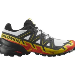 Hardloopschoenen-Salomon Speedcross 6 hardloopschoenen white black empyel