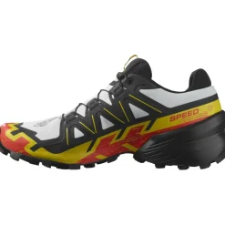 Hardloopschoenen-Salomon Speedcross 6 hardloopschoenen white black empyel