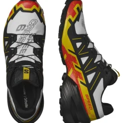 Hardloopschoenen-Salomon Speedcross 6 hardloopschoenen white black empyel