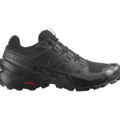 Hardloopschoenen-Salomon Speedcross 6 hardloopschoenen dames black phantom