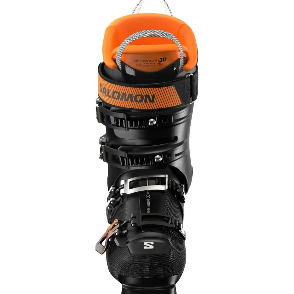 Skischoenen|Wintersport-Salomon S/Pro Alpha 100 LV skischoenen heren black orange tiger dark grey