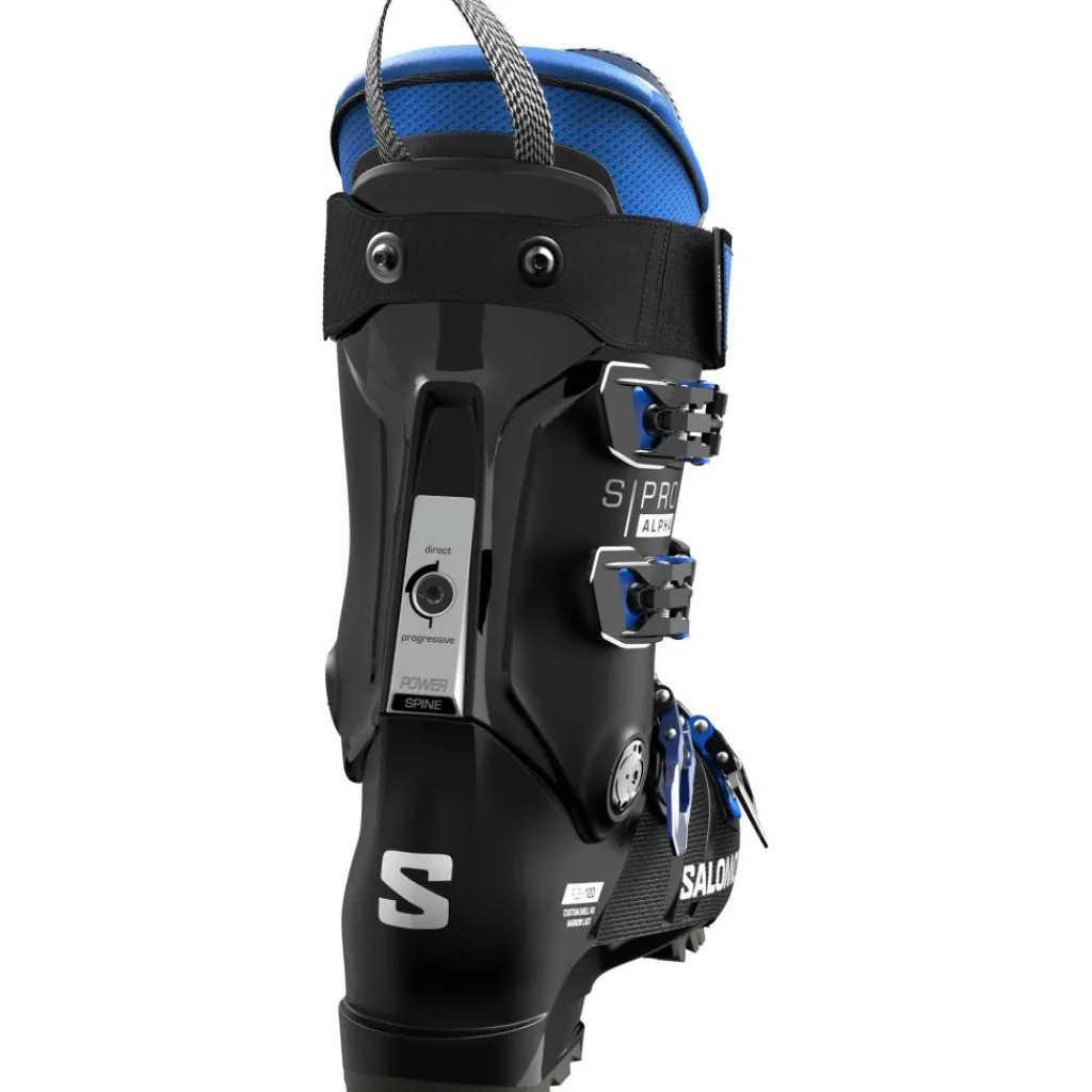 Salomon S/Pro Alpha 120 LV skischoenen heren black race blue< Skischoenen|Wintersport