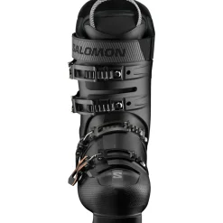 Salomon S/Pro Delta X90 skischoenen heren black dark grey metallic orange tiger< Skischoenen|Wintersport