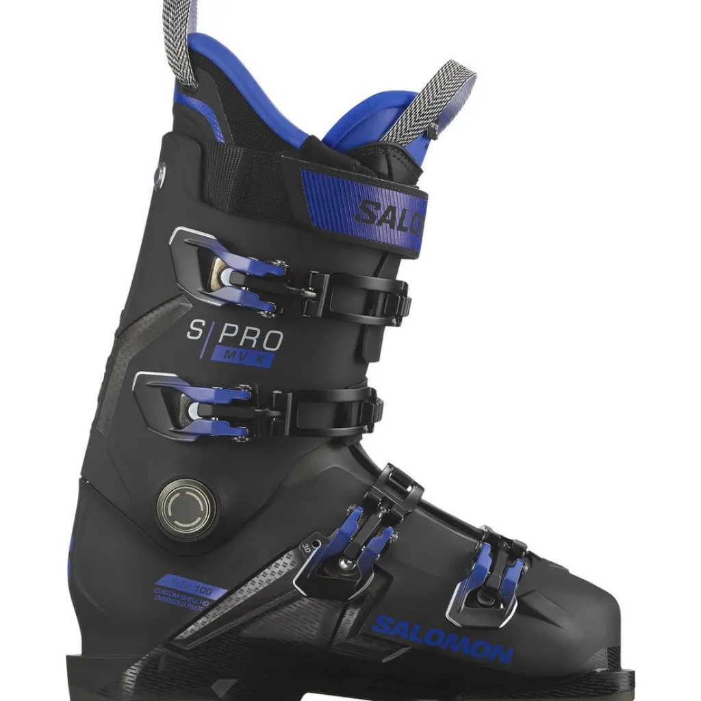 Salomon S/Pro MV X100 skischoenen heren black beluga blue< Skischoenen|Wintersport