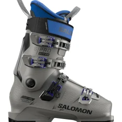 Salomon S/Pro Supra 120 MV skischoenen heren steel grey  black race blue< Skischoenen|Wintersport