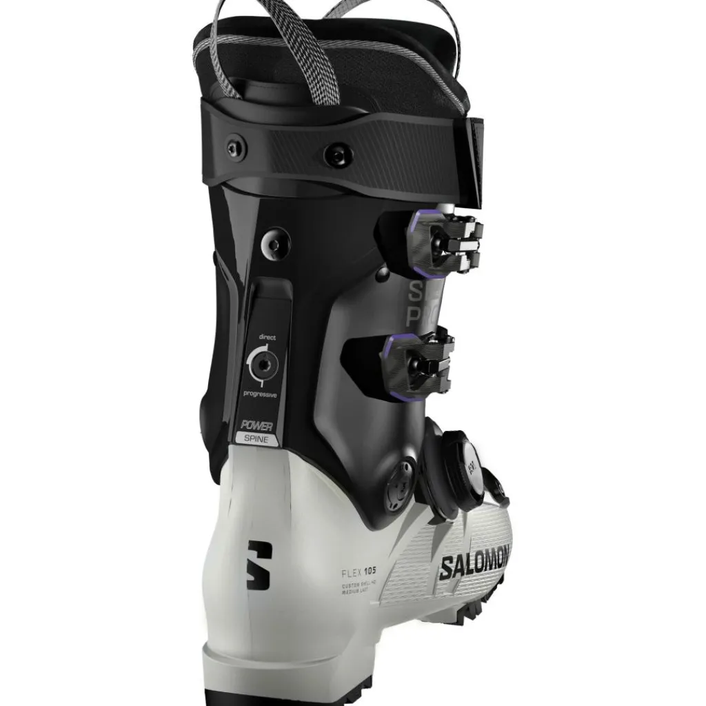 Skischoenen|Wintersport-Salomon S/Pro Supra BOA 105 skischoenen dames grey aurora black