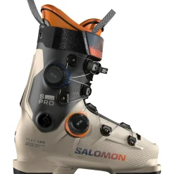 Salomon S/Pro Supra Dual BOA 120 skischoenen heren humus black orange tiger< Skischoenen|Wintersport